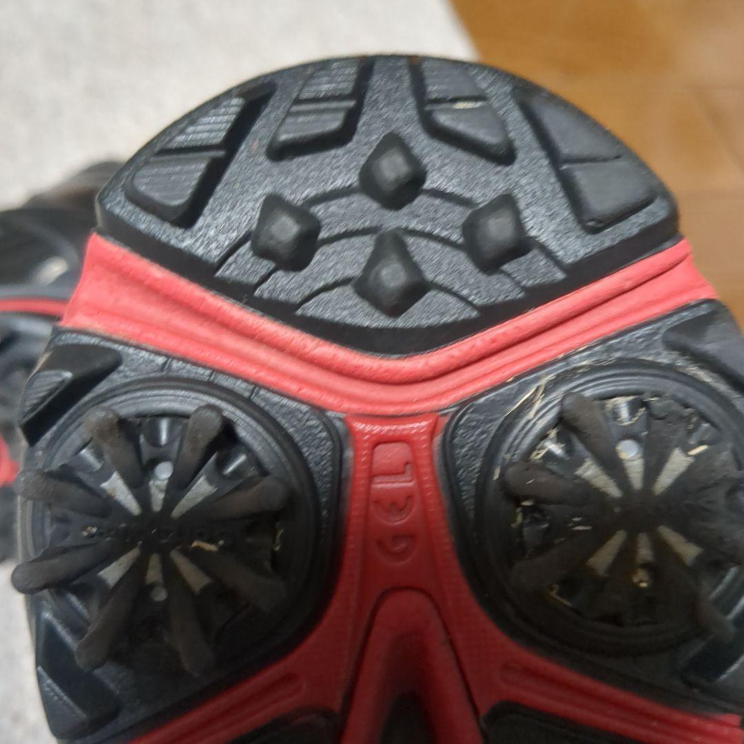 アシックス ゴルフシューズ 上位モデル 黒 26.5cm 目立った傷や汚れなし！