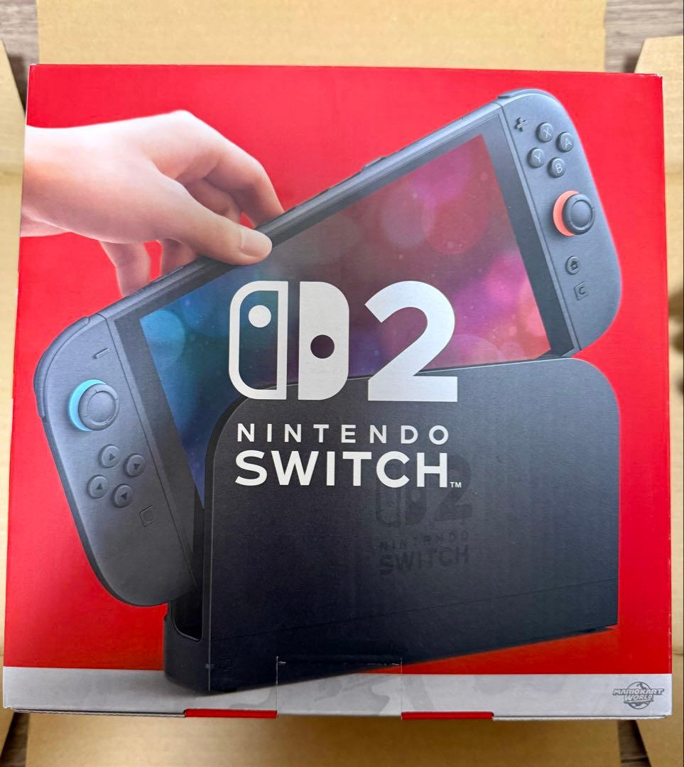 Nintendo Switch 2 マリオカートセット　未開封・新品•保証書付き