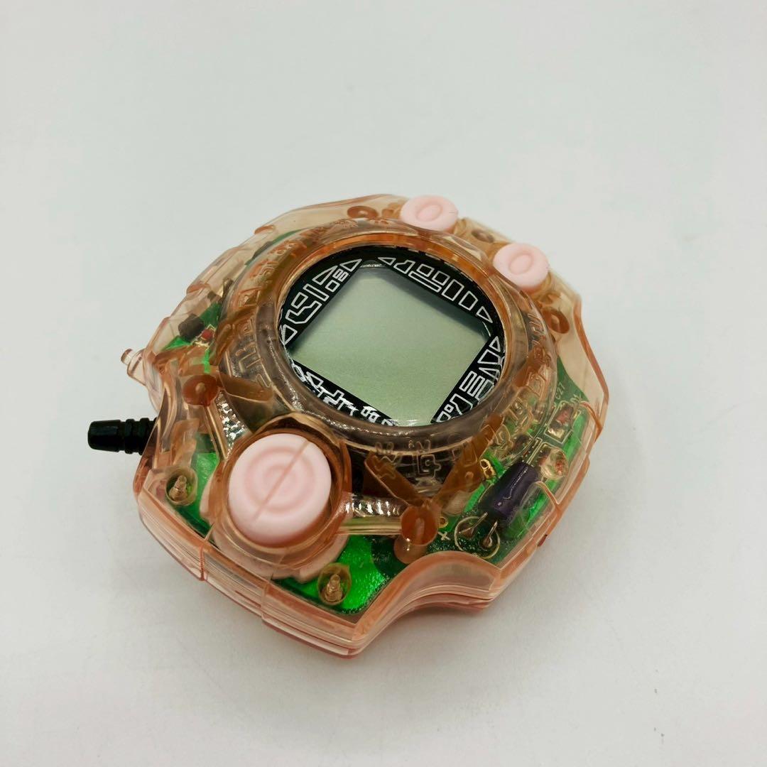 【希少】 デジヴァイス2 クリアピンク ヒカリカラー 1999 BANDAI